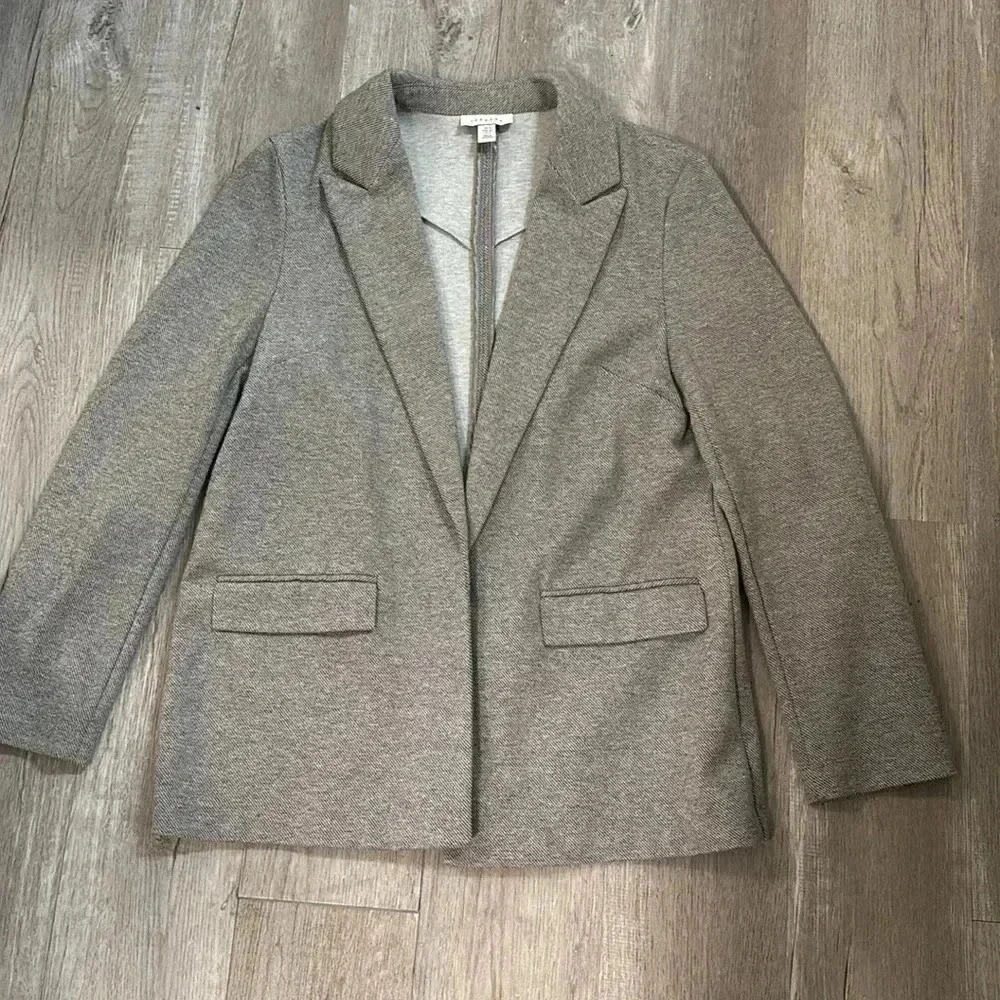 Topshop Gray Blazer
